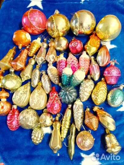 Новогодние игрушки СССР