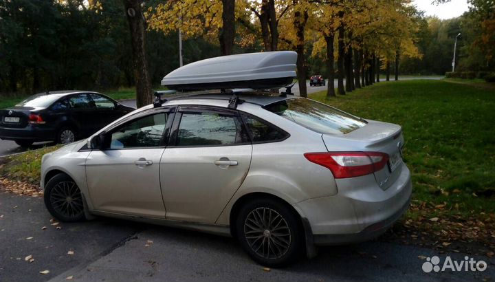 Автобокс на крышу Ветлан 400 л на Citroen C3 Aircr