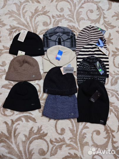 Шапка шерстяная мужская