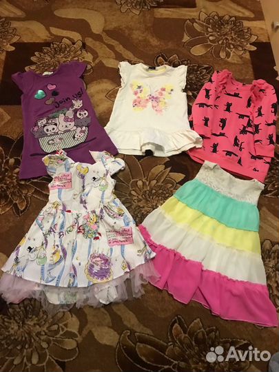 Вещи пакетом на девочку 86 92 98