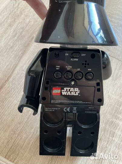 Часы настольные Star Wars минифигура Darth Vader