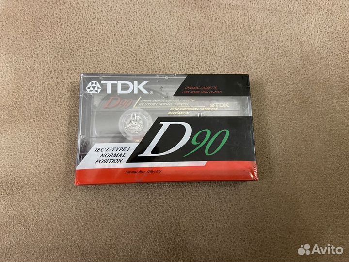 Аудиокассеты tdk D90