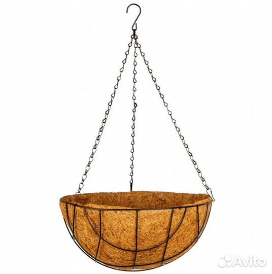 Кашпо коковита, круг, подвесной D-30см
