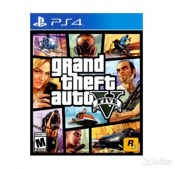 Игра Grand Theft Auto V (PS4) Русские субтитры