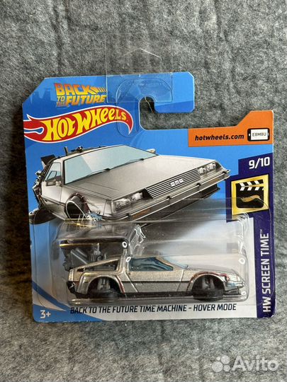 Лот из 9 Delorean Hot Wheels