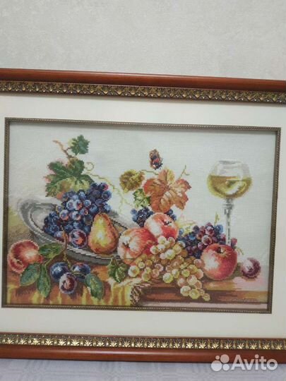 Картина рукоделие - вышивка крестом