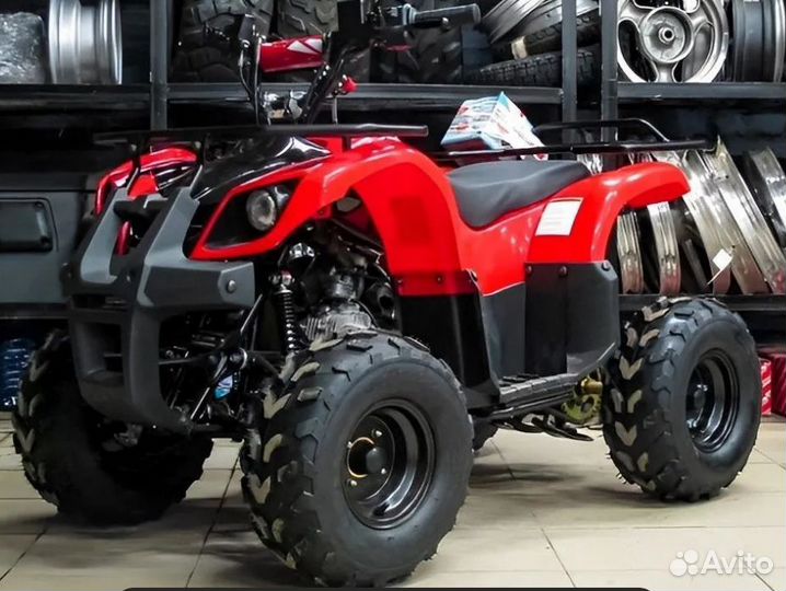 Квадроцикл Kayo Bull-110 красный