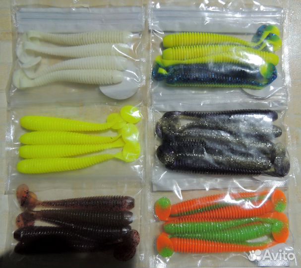 Реплики силиконовых приманок