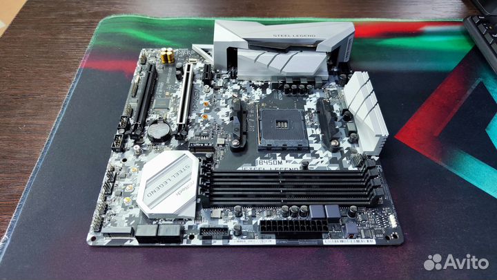 Материнская плата ASRock B450M Steel Legend AM4