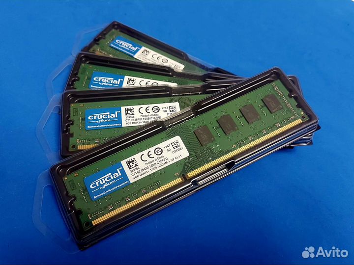 Оперативная память DDR3 4Gb PC12800 (новая)
