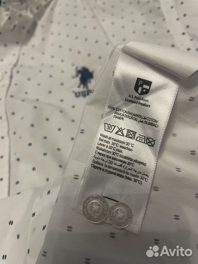 Рубашка us polo мужская