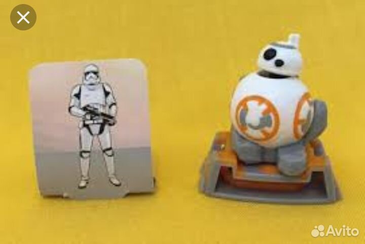 Игрушки из киндера star wars