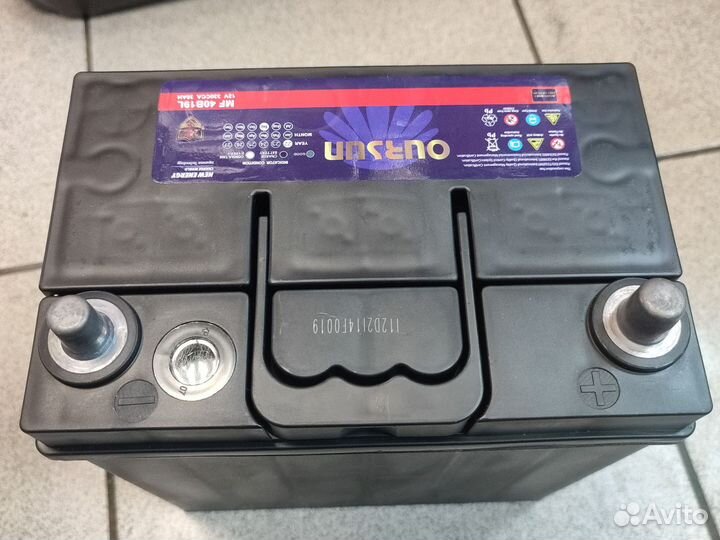 АКБ oursun JIS MF 40B19L 38Ah О.П
