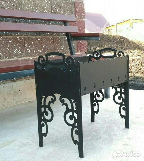 Мангал разборный 3 мм, высота 0,5 метра