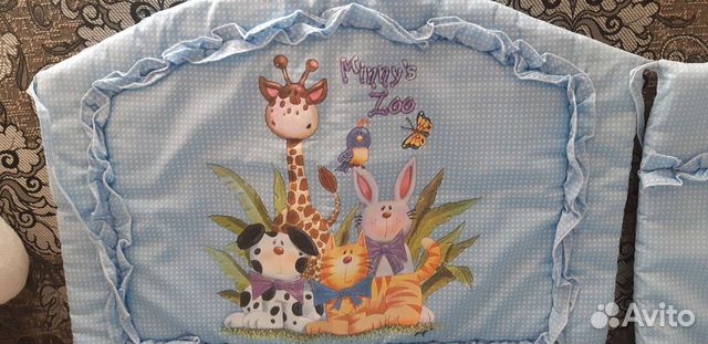 Бортики в кроватку