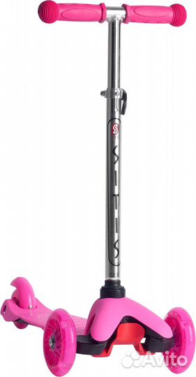 Самокат трехколесный sitis Cheat розовый Sta1054
