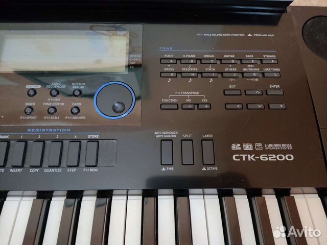 Синтезатор casio ctk 6200