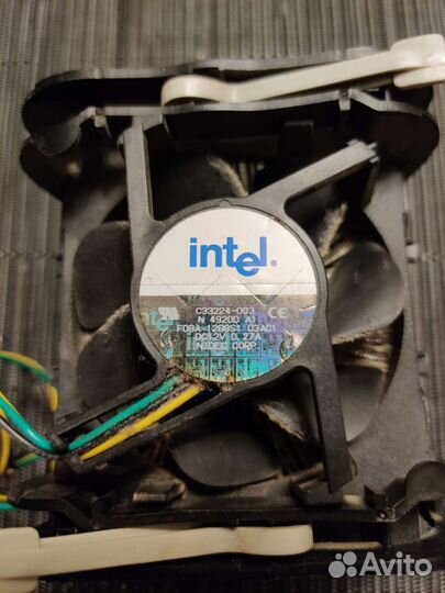 Процессор intel pentium 4 + кулер