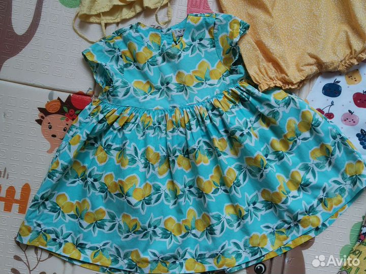 Платье на девочку 86 92