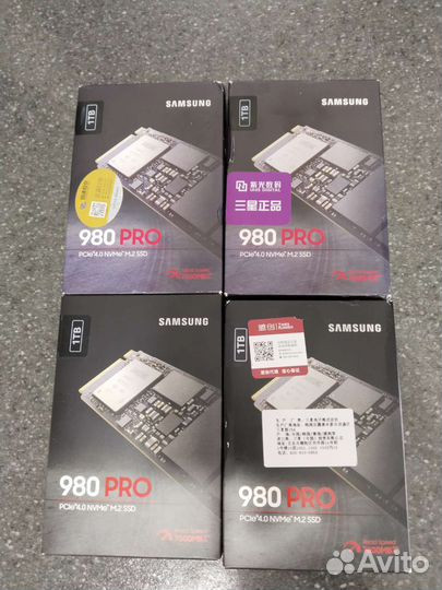 SSD M2 nvme 2TB 1TB samsung 980 PRO netac новые