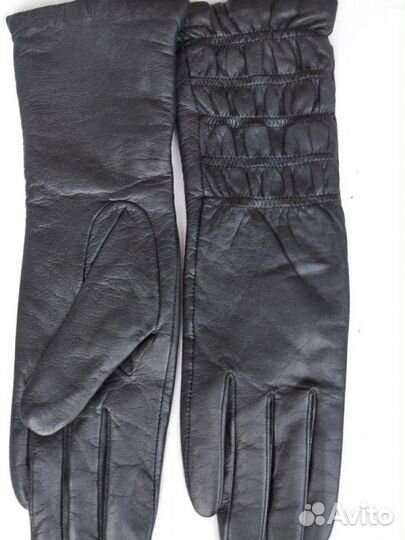 Перчатки кожаные