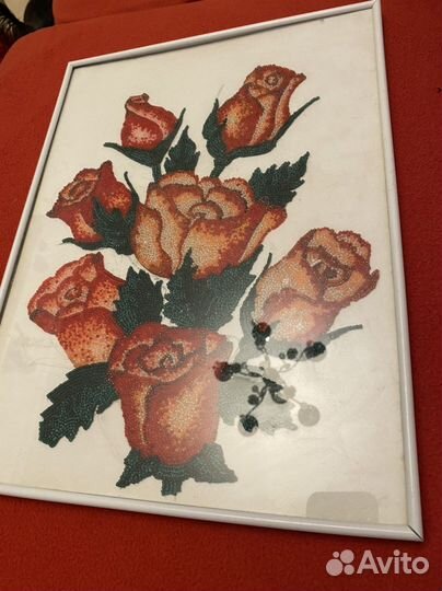 Картины вышитые бисером
