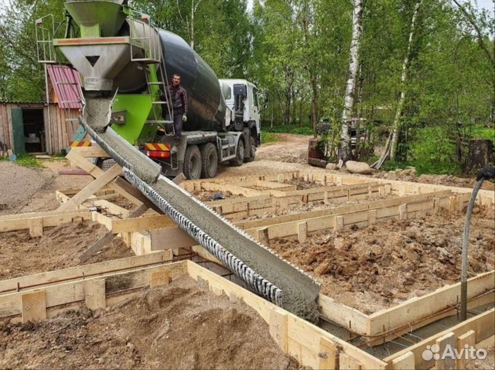Бетон для фундамента
