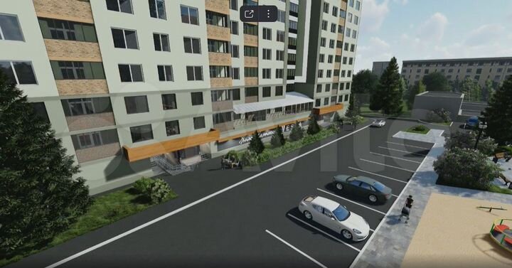 1-к. квартира, 44,2 м², 5/25 эт.