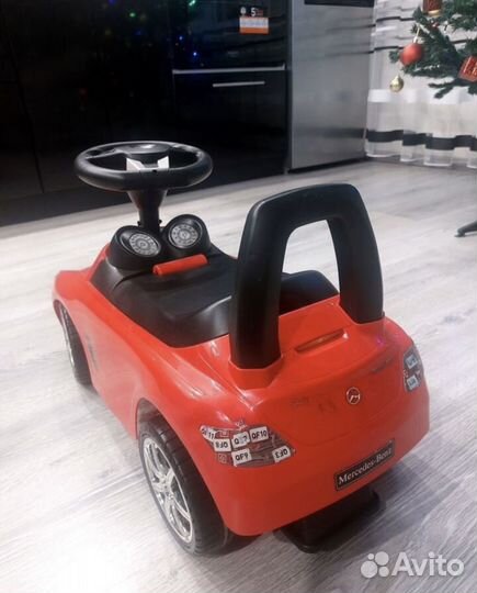 Детская машинка каталка mercedes