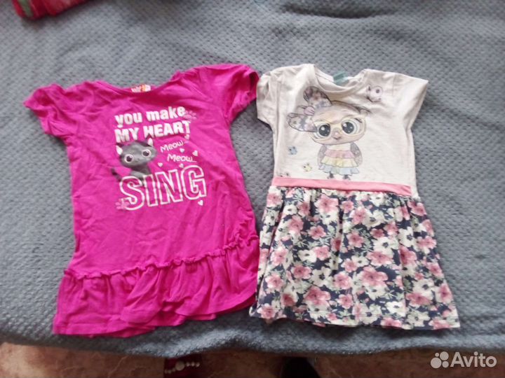 Одежда и обувь для девочек