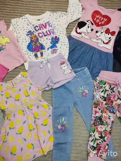 Пакет вещей для девочки 98 р-р