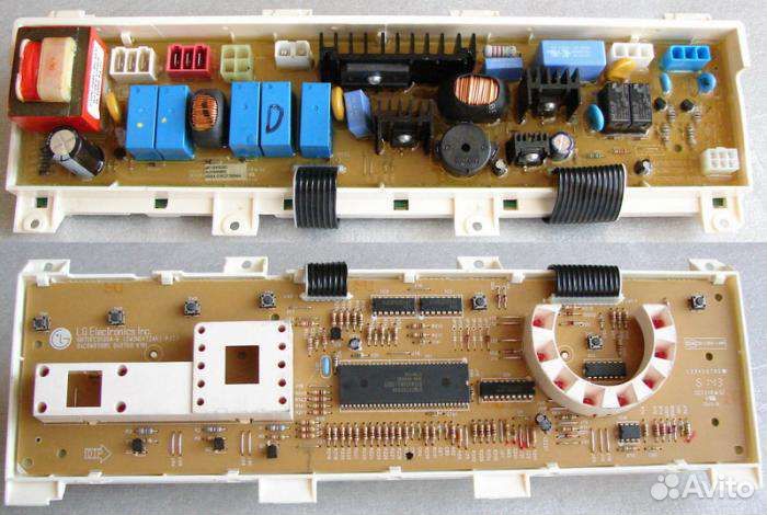 Ремонт модуля управления стиральной машины