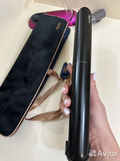 Плойка /выпрямитель Dyson nickel/fuchsia