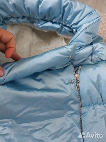 Конверт на выписку зимний натуральный мех