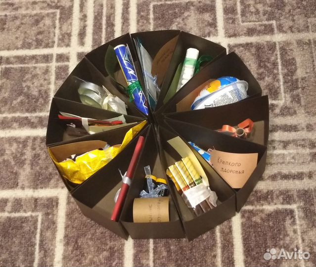 Сувенирный, подарочный торт, упаковка для подарка