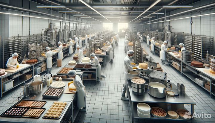 Кондитерское производство – фабрика в Москве