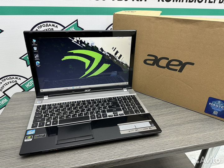 Мощный Acer core i7QM 8Gb Geforce GT630 SSD+500