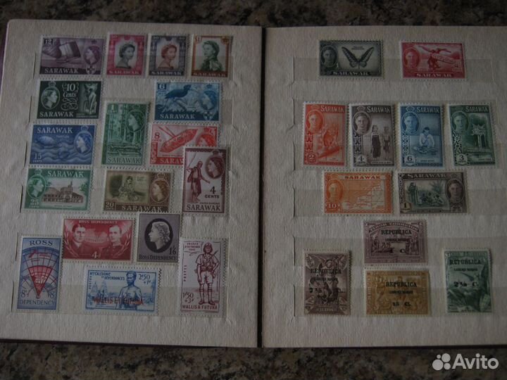 3 Марки, красивая коллекция - Британская империя и