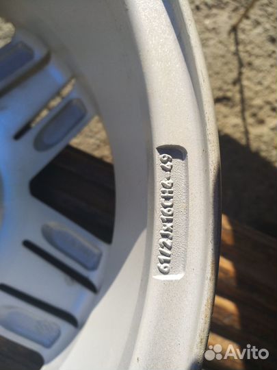 Диски на renault литые R16 (новые)