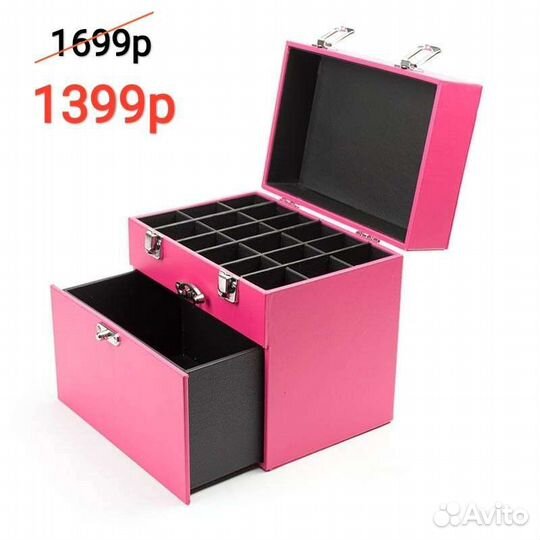 Бьюти кейс,косметичка,чехол,кейс для стемпинга