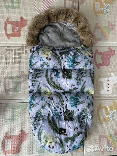 Зимний конверт в коляску elodie details