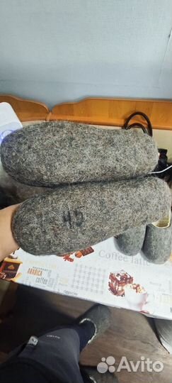 Тапочки валяные