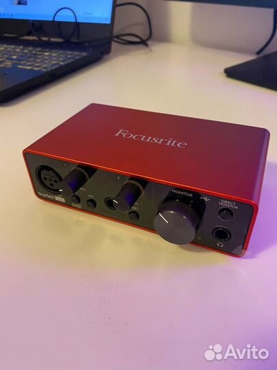 Звуковая карта Focusrite Scarlett Solo 3rd Gen