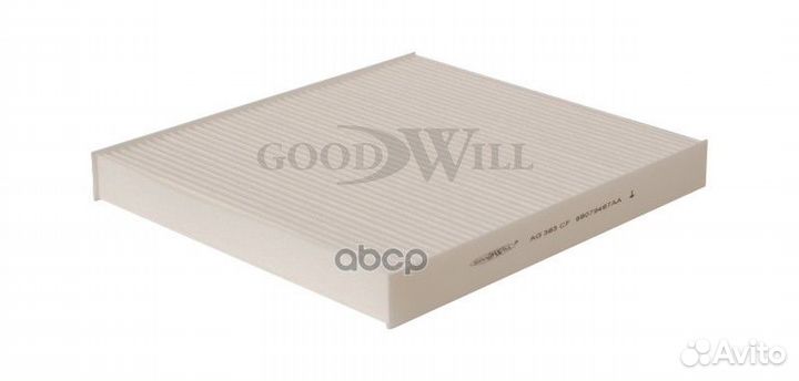 Фильтр салона jeep grand cherokee 10- AG 383 CF