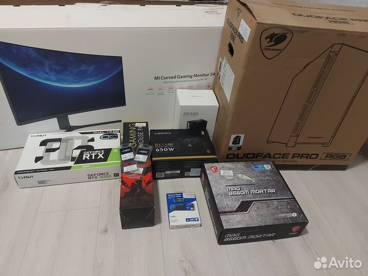 Игровой пк, комплект, i7 11700F, rtx 3060