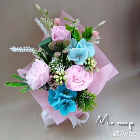 Букеты, выпускной, мыло ручной работы
