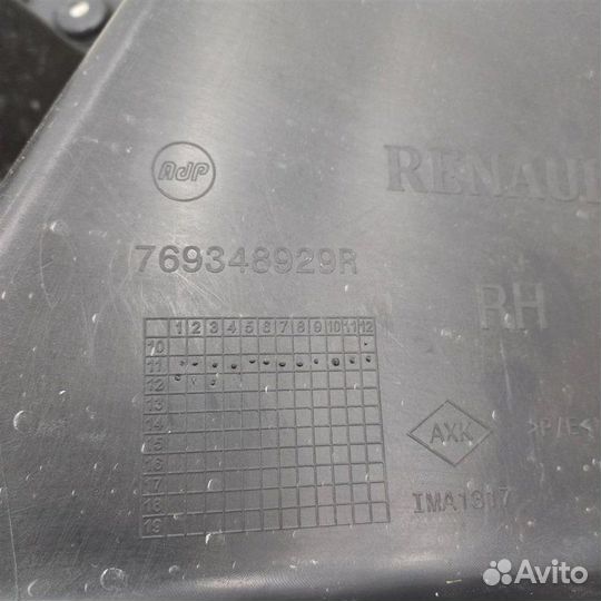 Обшивка задней стойки правой Renault Sandero 1