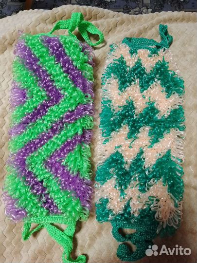 Мочалки ручной работы