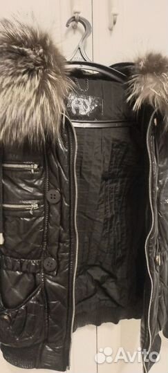 Куртка кожаная женская 42 размер