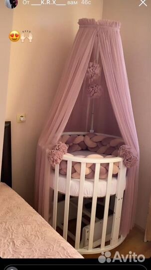 Балдахин с держателем+ бортики